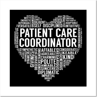 Patient Care Coordinator Heart Posters and Art